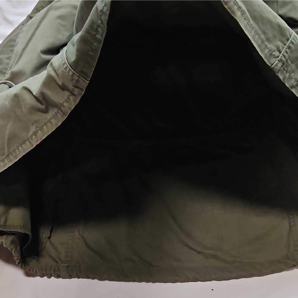 Vintage U.S. Air Force Green Cold Weather Field Jacket Hood Liner S Reg - Picture 6 of 9